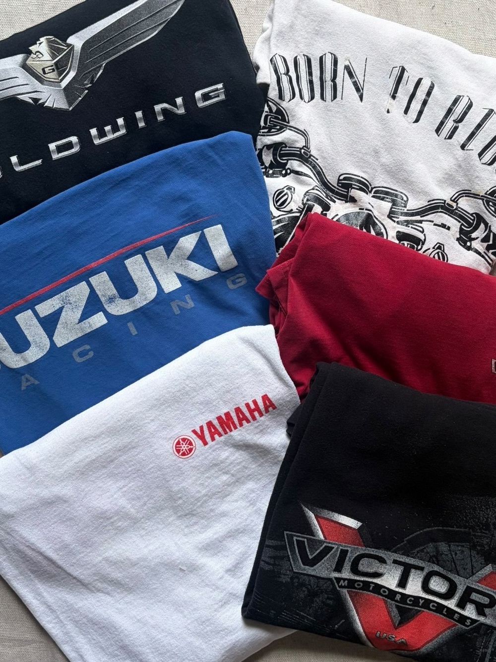 Vintage Biker & Workwear T-Shirt Bundle (6 Shirts) - Size XL